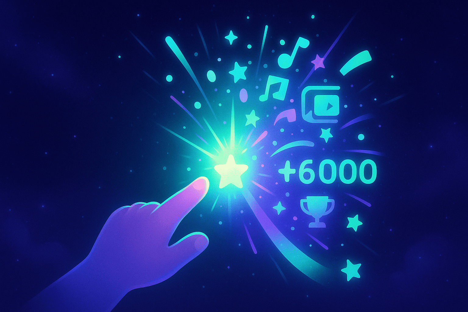 Смартфон с лайками