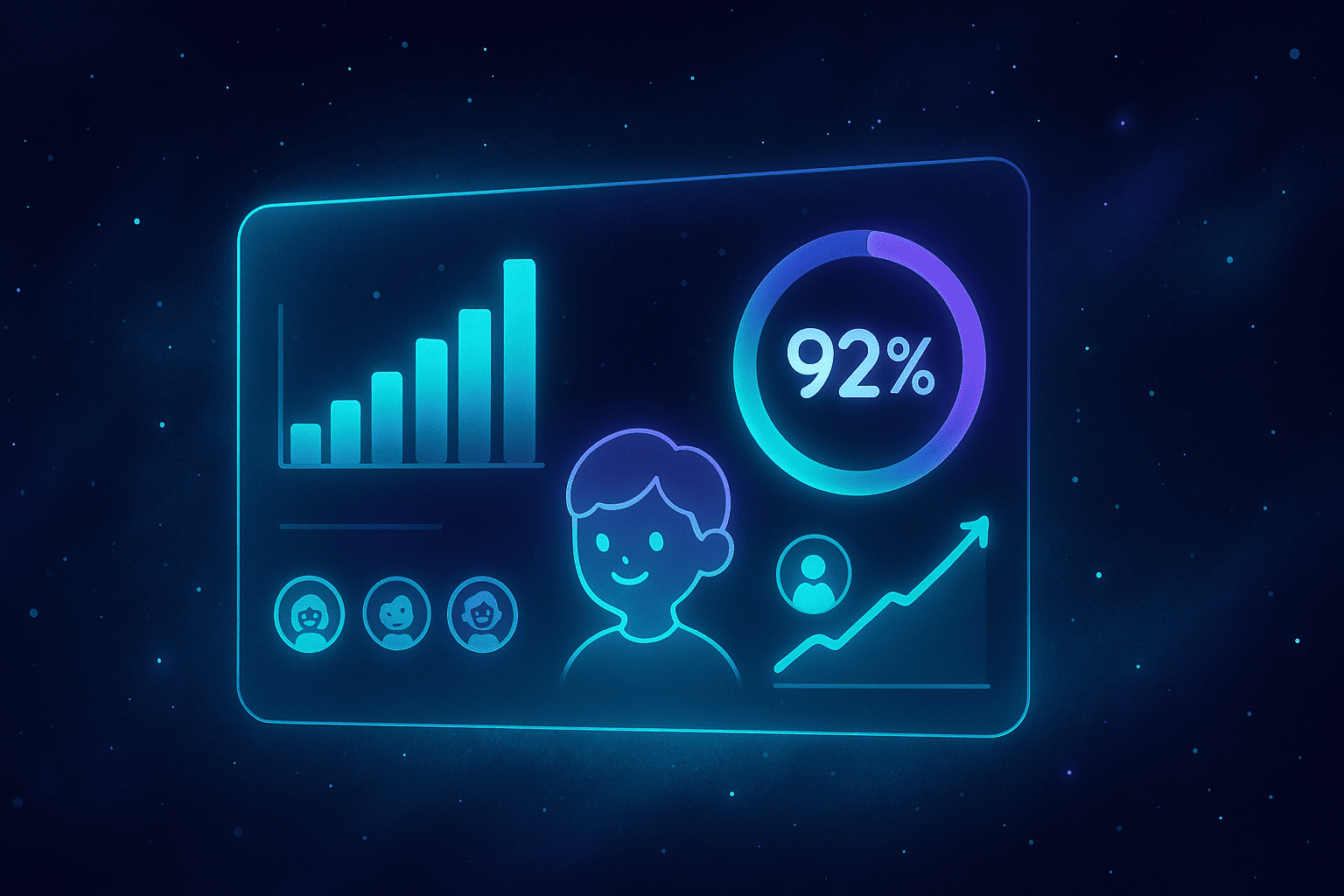 Графики роста и счастливые дети